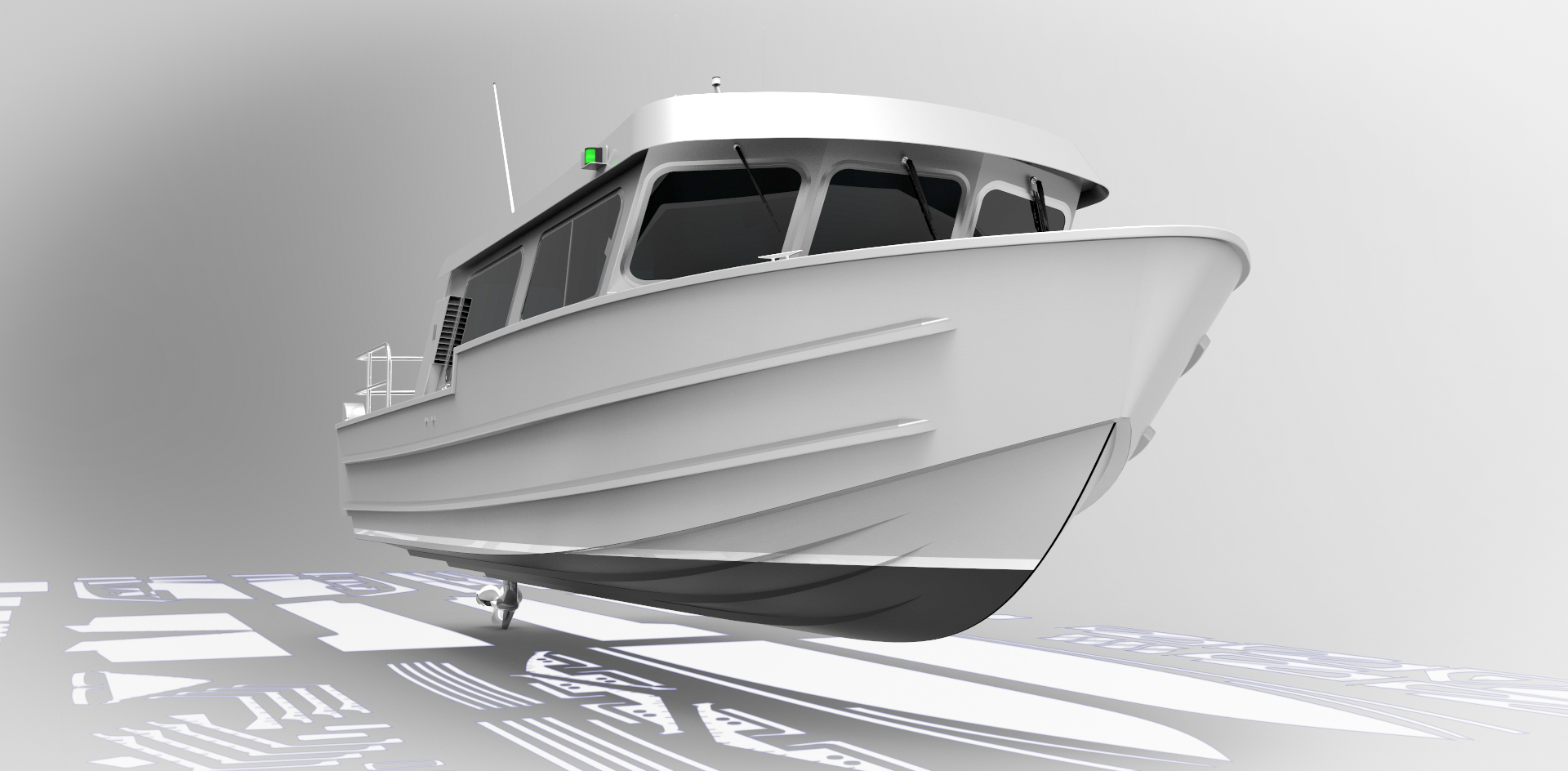 Alaska 275 - Metal Boat Kits