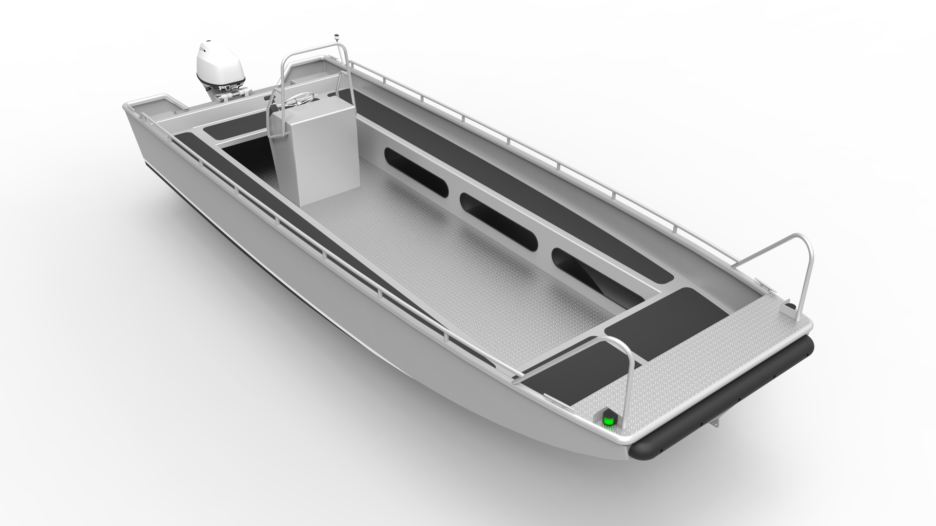 6m (19ft) Aluminum Lifeboat *NEW* Metal Boat Kits.