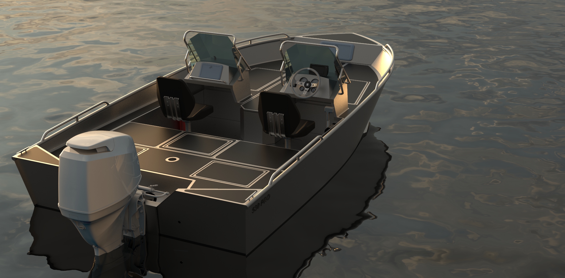 530 PRO - 17 Foot 5.3m Sportfish Boat Kit